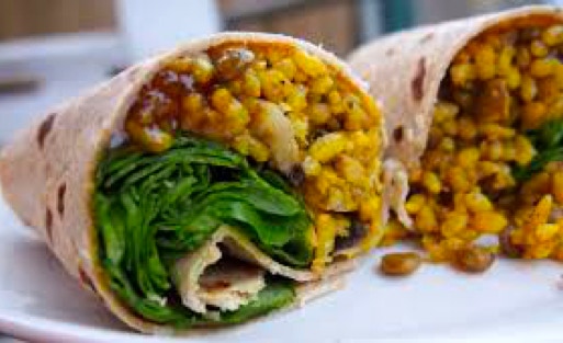 elicious heart warming curry wraps